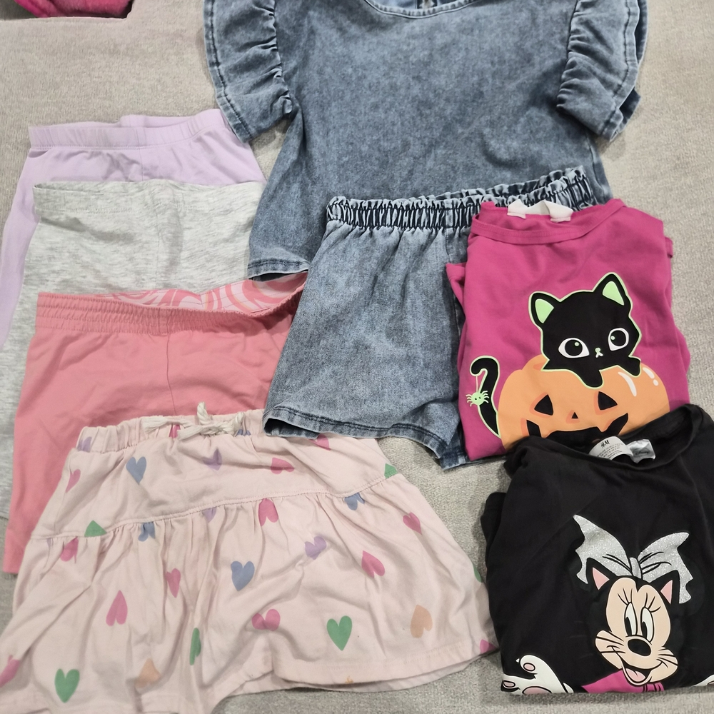 Denim Blue Ruffle Shorts for Kids